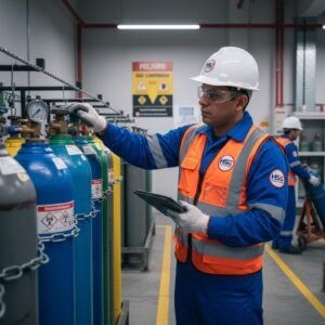 Manejo de gas comprimido, traslado, transporte y almacenamiento- código 5569